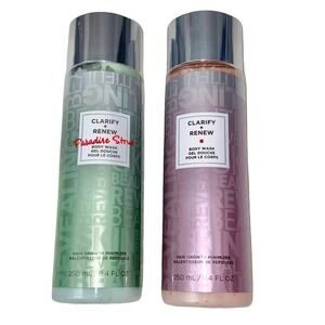 European Wax Center EWC Clarify + Renew Body Wash Bundle Sassy & Paradise Strut